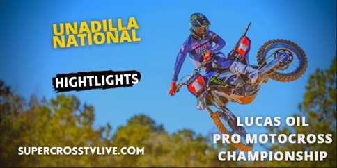 Unadilla Nationall Motocross Video Highlights 13Aug2022