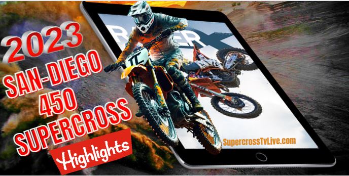 ANAHEIM 2 SUPERCROSS 450 HIGHLIGHTS 29012023