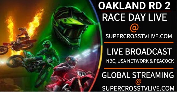 2023 Supercross Saturday Night Round 2 Oakland Live Stream