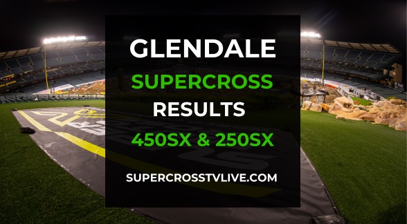 Glendale AMA Supercross 2024 Results