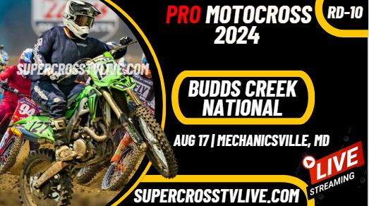 Budds Creek National Pro Motocross Live Stream 2024 - Full Replay