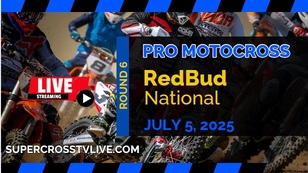 RedBud National Pro Motocross Live Stream 2025 - Full Replay