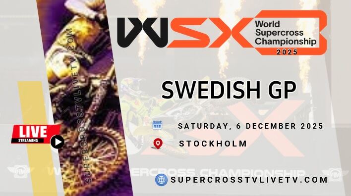 How to watch Swedish GP WSX Championship Live Stream