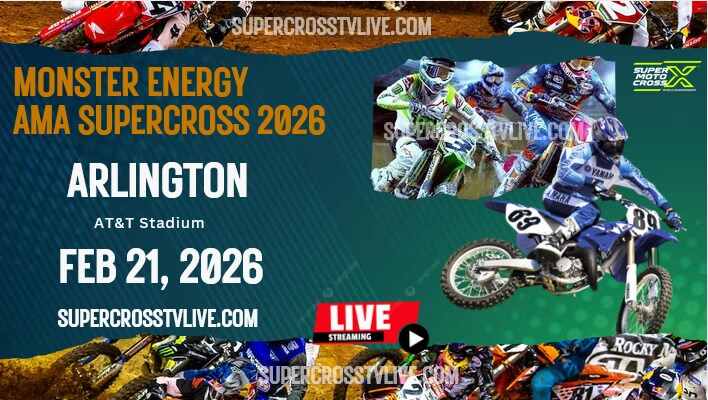 2026 Arlington Supercross Round #7 Live Stream | Full Replay