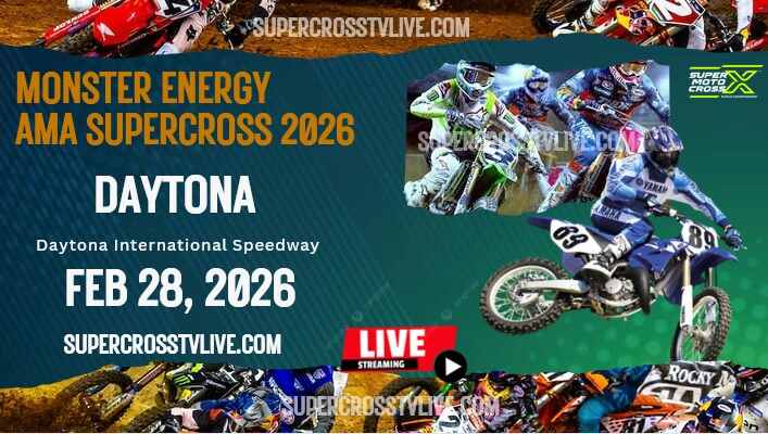 2026 Daytona Supercross Round #8 Live Stream | Full Replay