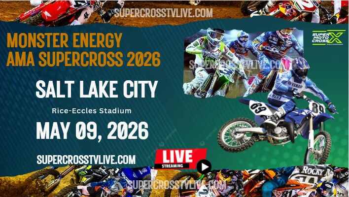 2026 Salt Lake City Supercross Championship Final Round #17 Live Stream | Full Replay