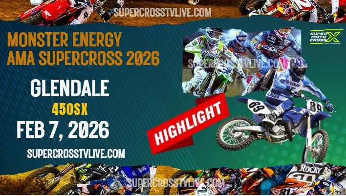 AMA Supercross Glendale 450SX Highlights 2026