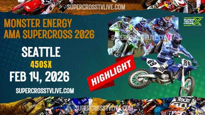 AMA Supercross Seattle 450SX Highlights 2026