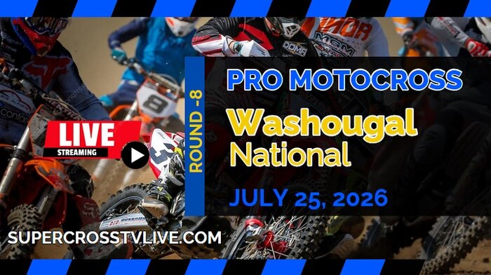 Washougal National Pro Motocross Live Stream 2026 - Full Replay