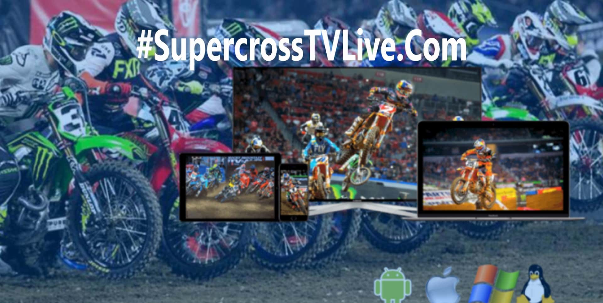 Supercross Live Stream 2024 TV - Full Race Replay slider